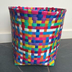 Woven receptacle